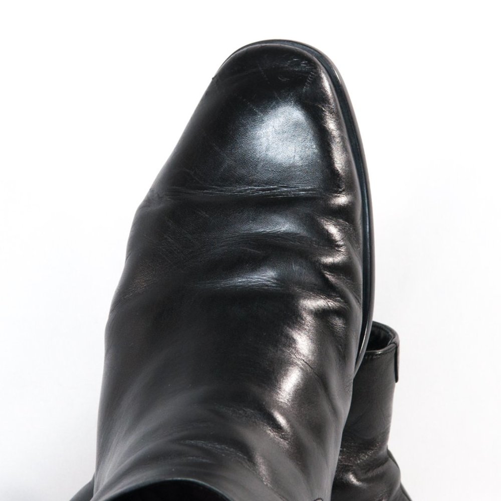 💥Host Pick!  Prada blk mens Chelsea boots  12 US - Picture 3 of 11